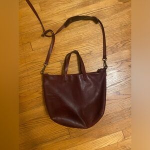 Madewell leather cross body bag